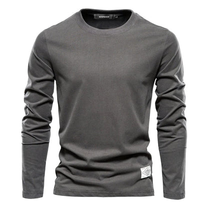 Classic Men's T-Shirt - Ethan-Dark Gray-XS-Nora Luxe