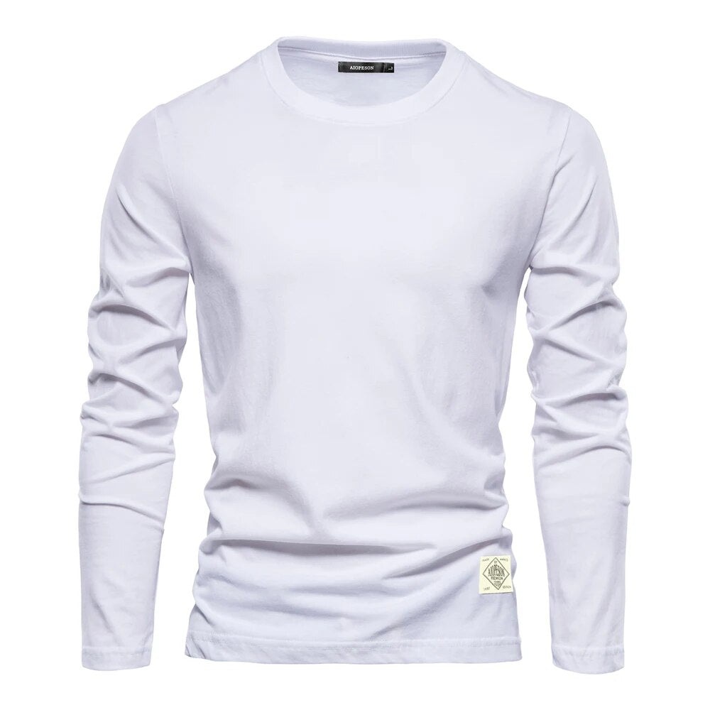 Simple Crew Neck Tee for Men - Pexav