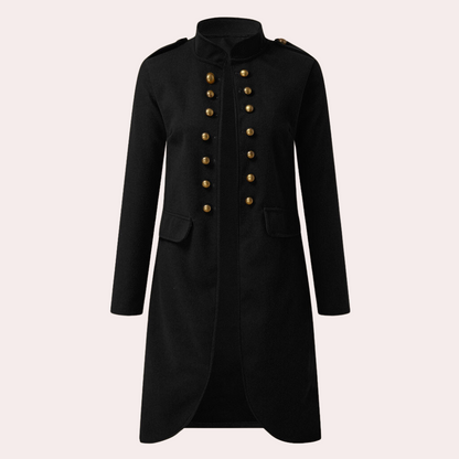 Timeless Knee Length Ladies Coat - Pexav