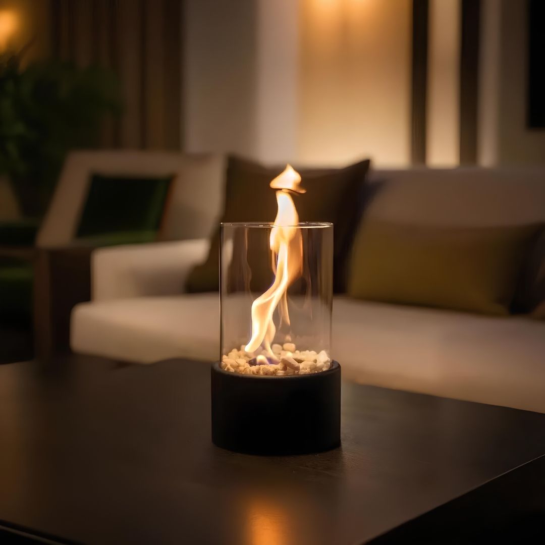 Traditional Oil Lantern with Warm Glow - Pexav