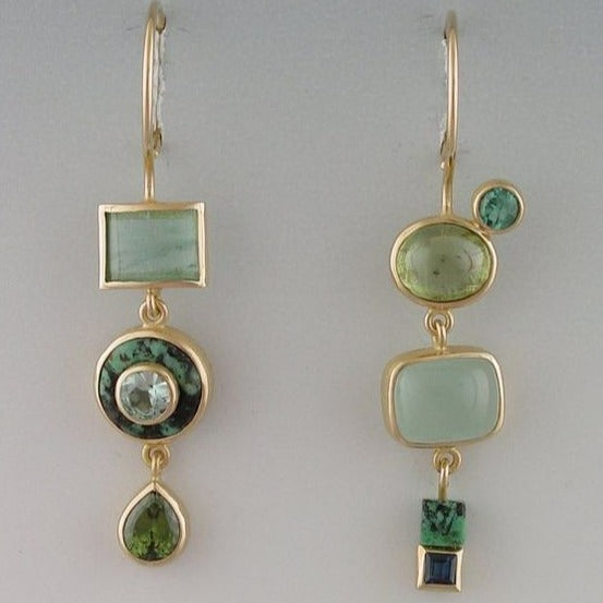Timeless Emerald Drop Earrings - Pexav