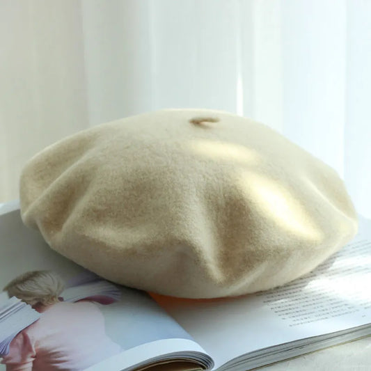 Timeless Soft Wool Beret - Pexav