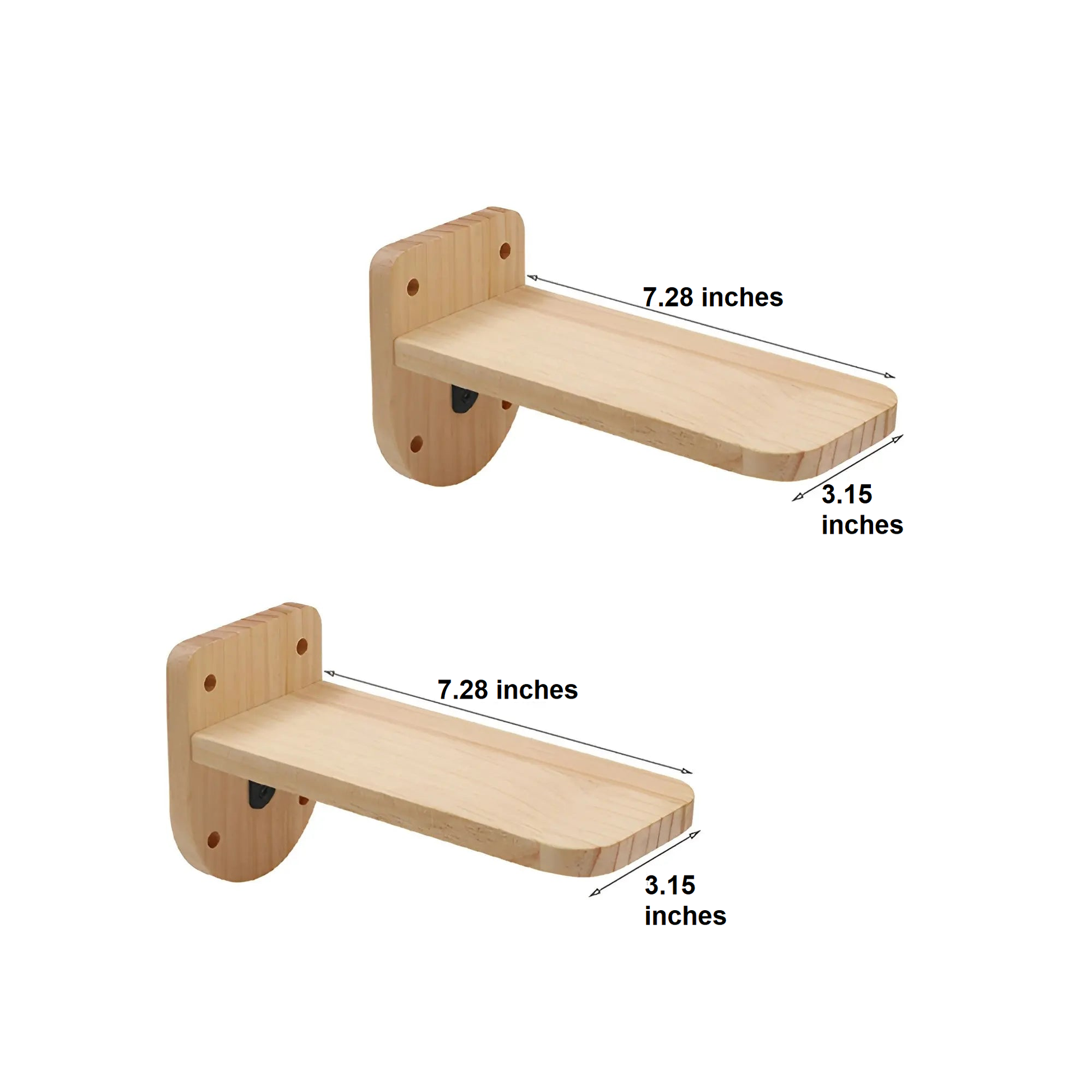 Climbing Wall Shelf for Cats with Scratching Post - ClimbPaws-First Step-Nora Luxe