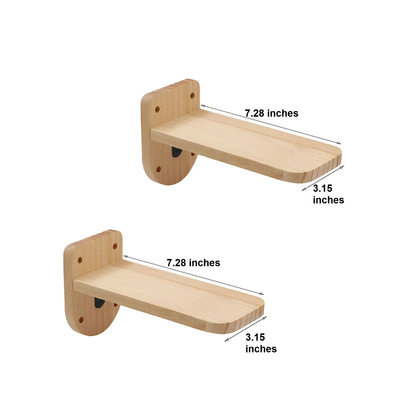 Climbing Wall Shelf for Cats with Scratching Post - ClimbPaws-First Step-Nora Luxe