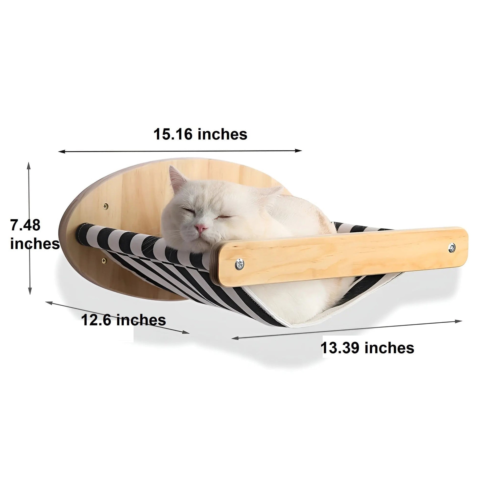 Climbing Wall Shelf for Cats with Scratching Post - ClimbPaws-First Step-Nora Luxe
