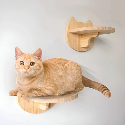 Cat Tower with Scratch Post and Shelves - Pexav
