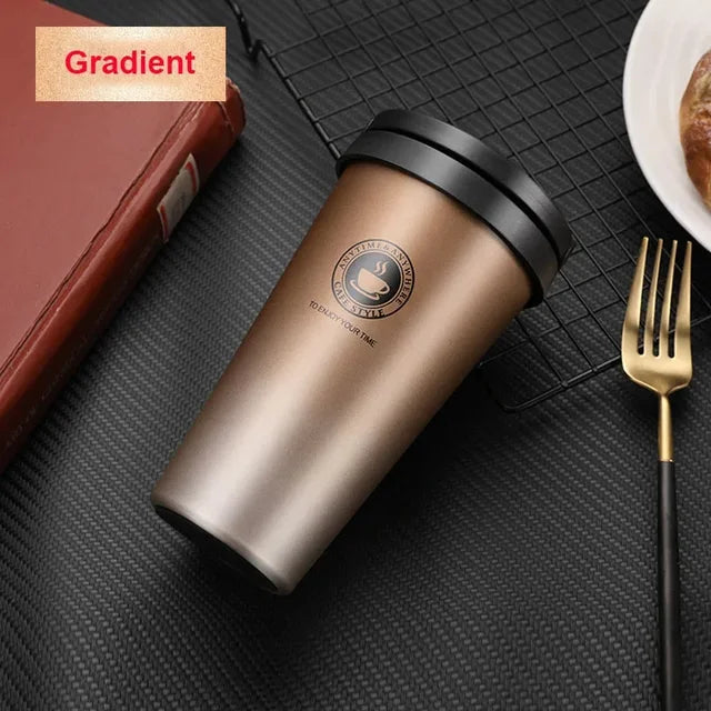 Coffee Travel Mug - ThermaSip-Bronze-Nora Luxe
