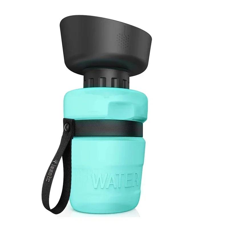 Collapsible Dog Water Bottle - PawQuench-Green-Nora Luxe