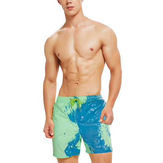 Vibrant Thermal Mens Swim Shorts - Pexav