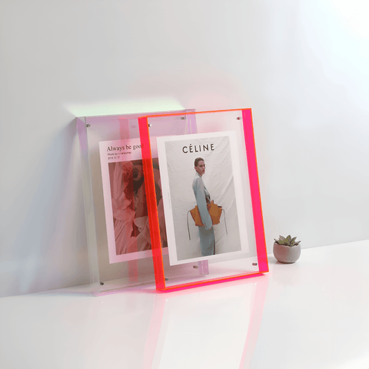 Vibrant Clear Picture Frame – Stylish Modern Display - Pexav