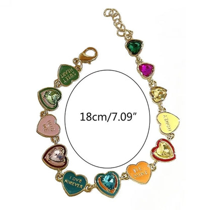 Colourful Drop Enamel Bracelet | Women's Fashion Jewellery-Nora Luxe