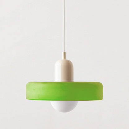 Vibrant Glass Modern Pendant Lamp