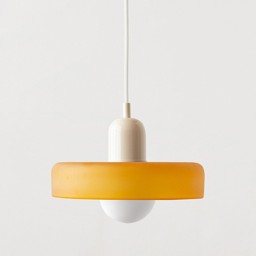Vibrant Glass Modern Pendant Lamp