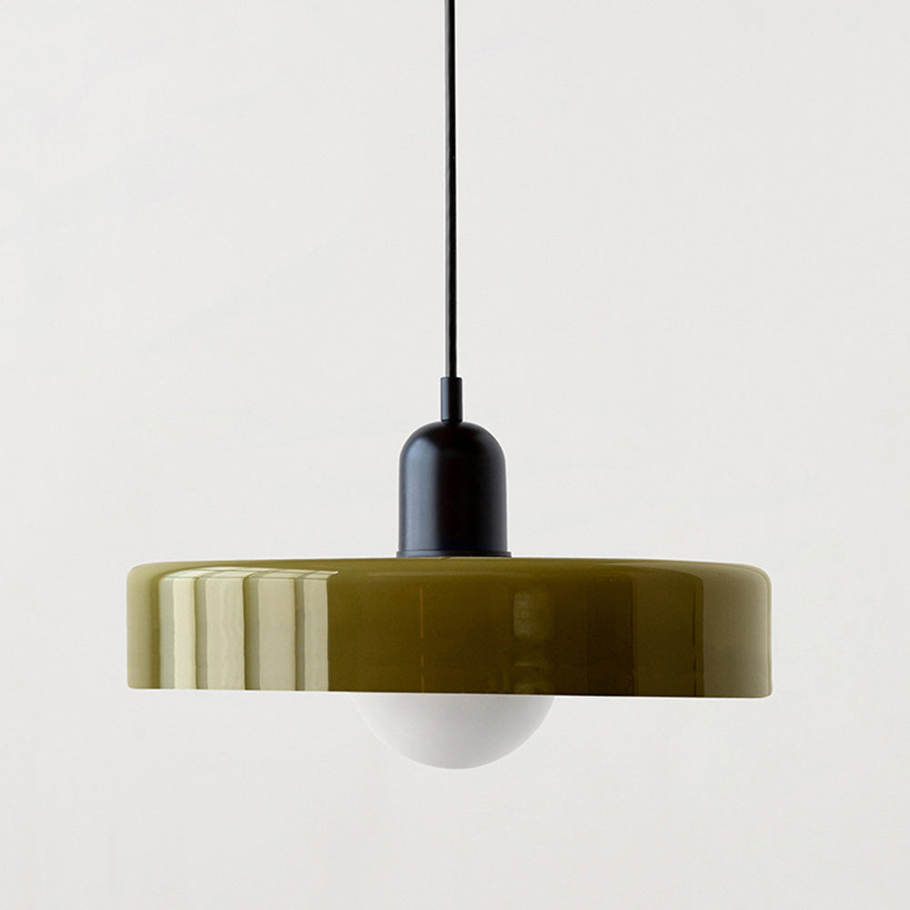 Vibrant Glass Modern Pendant Lamp