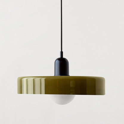 Vibrant Glass Modern Pendant Lamp
