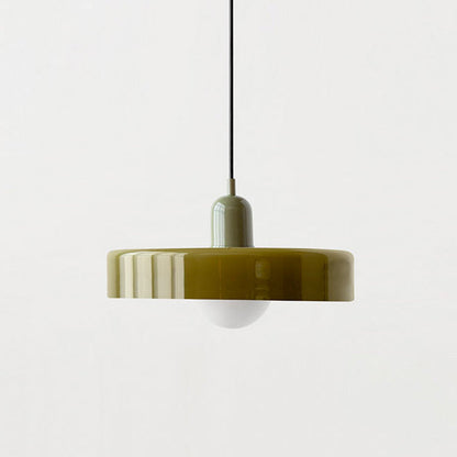 Vibrant Glass Modern Pendant Lamp