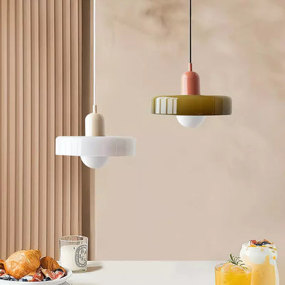 Vibrant Glass Modern Pendant Lamp