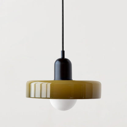 Vibrant Glass Modern Pendant Lamp