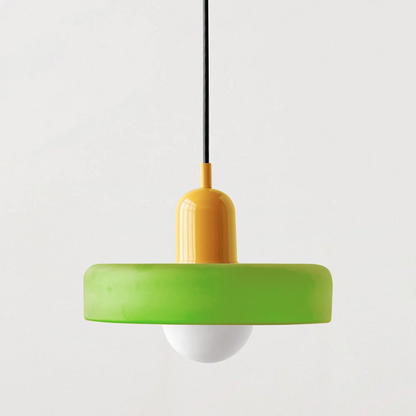 Vibrant Glass Modern Pendant Lamp