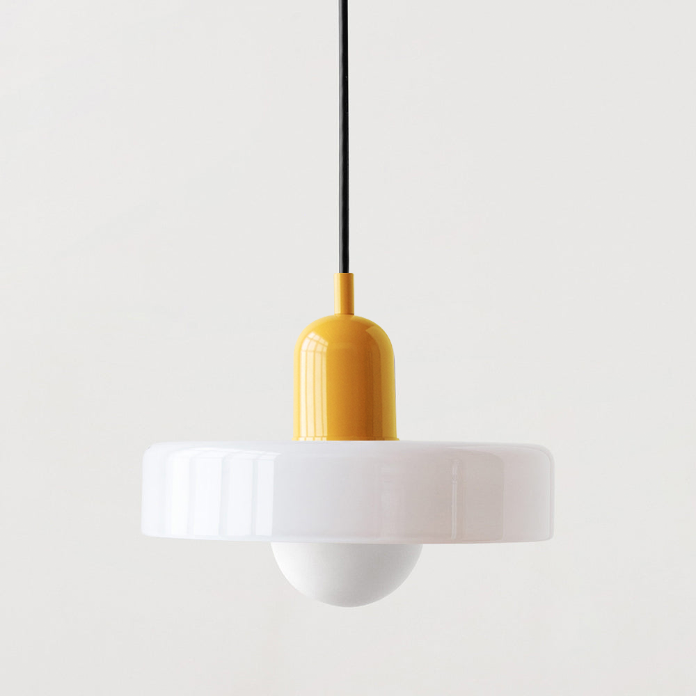 Vibrant Glass Modern Pendant Lamp