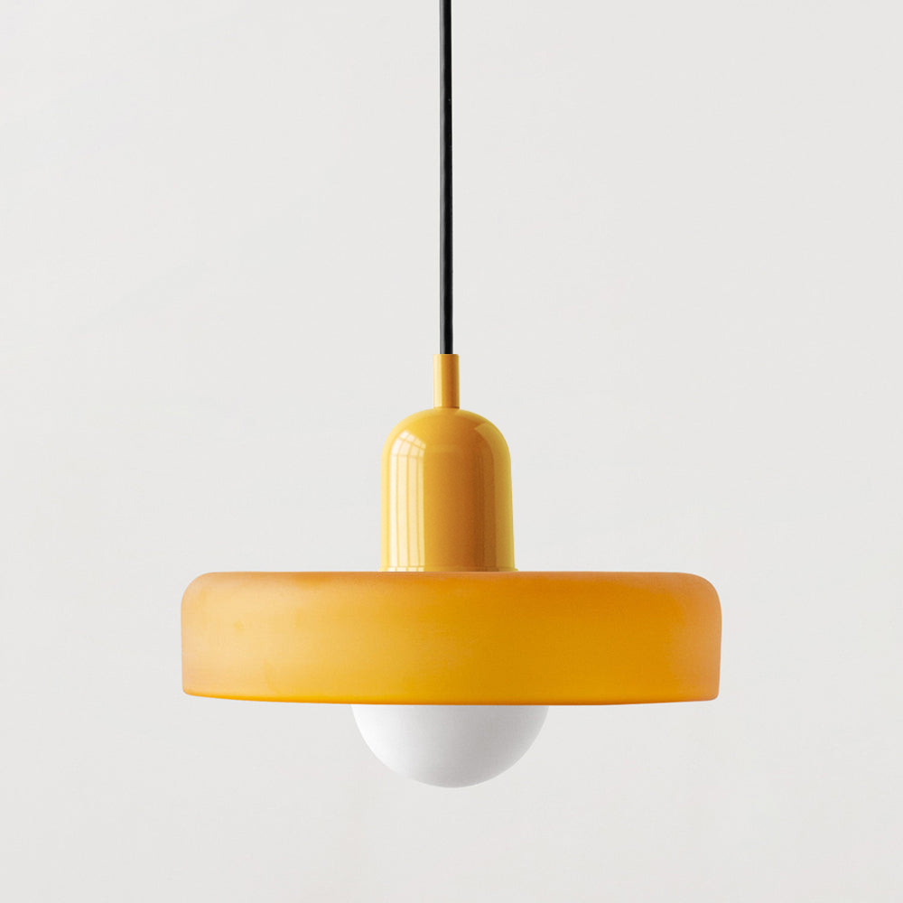 Vibrant Glass Modern Pendant Lamp