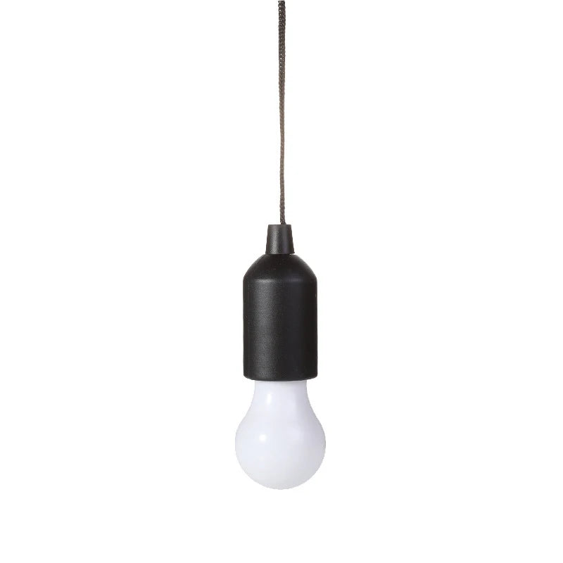 Colourful Portable Pendant Lamp - ChromaGlow-Black (White Light)-Nora Luxe