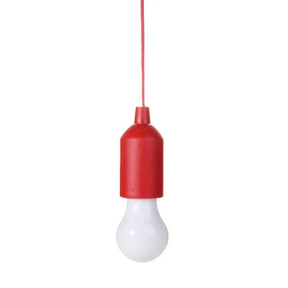 Colourful Portable Pendant Lamp - ChromaGlow-Red (White Light)-Nora Luxe