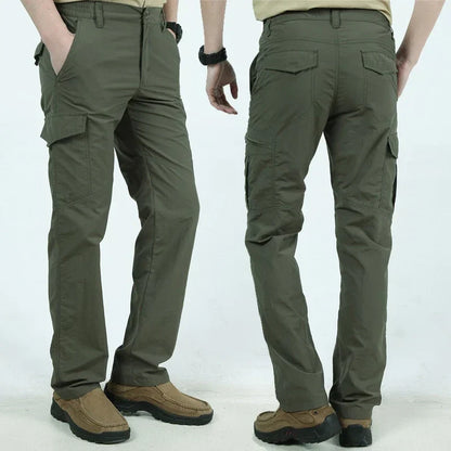 Combat Cargo Trousers for Men - Lucas-Black-S-Nora Luxe