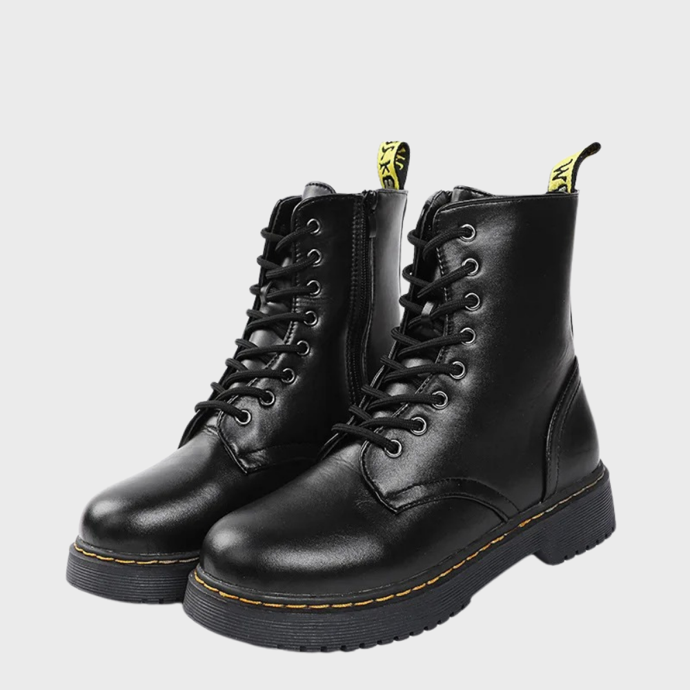 Soft Leather Ankle Boots for Women - Pexav