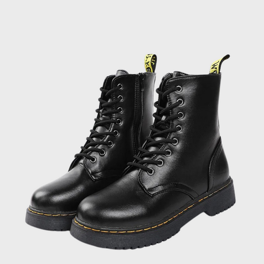 Soft Leather Ankle Boots for Women - Pexav