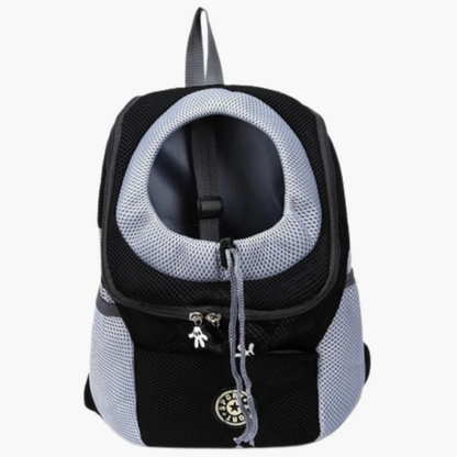 Comfortable and Safe Dog Backpack - BuddyPack-Black-0 - 11.02 lbs (11.81 x 13.39 x 6.3 inches)-Nora Luxe