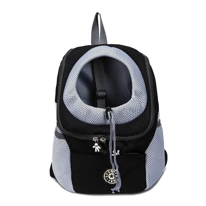 Comfortable and Safe Dog Backpack - BuddyPack-Black-0 - 11.02 lbs (11.81 x 13.39 x 6.3 inches)-Nora Luxe