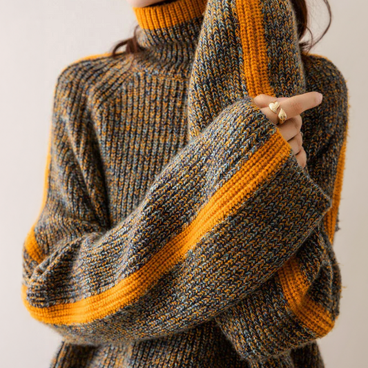 Cozy Women's Crew Neck Winter Sweater - Pexav
