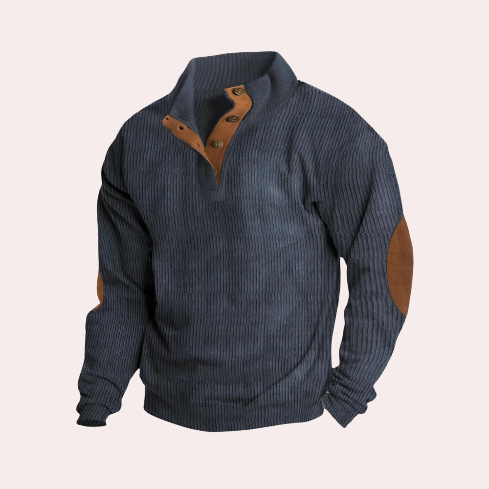 Soft Cotton Crew Neck Sweater for Men - Pexav
