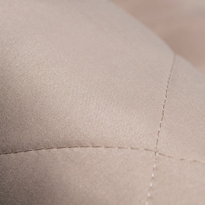 Comfortable Dog Car Bed - RoadPaw-Khaki Cream-Nora Luxe