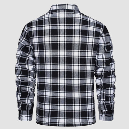 Comfortable Fleece Shirt - Ruben-Brown-S-Nora Luxe