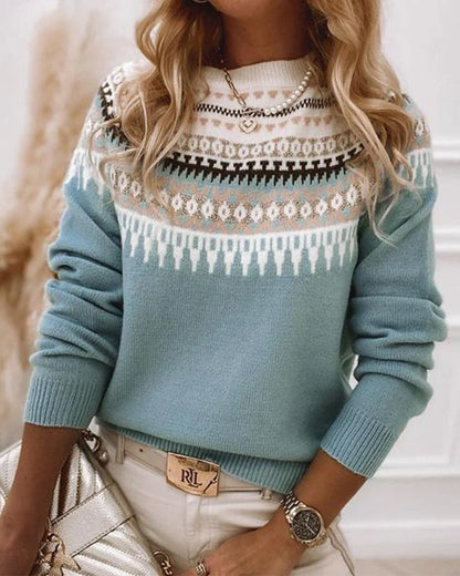 Soft Women's Winter Knit Sweater - Pexav