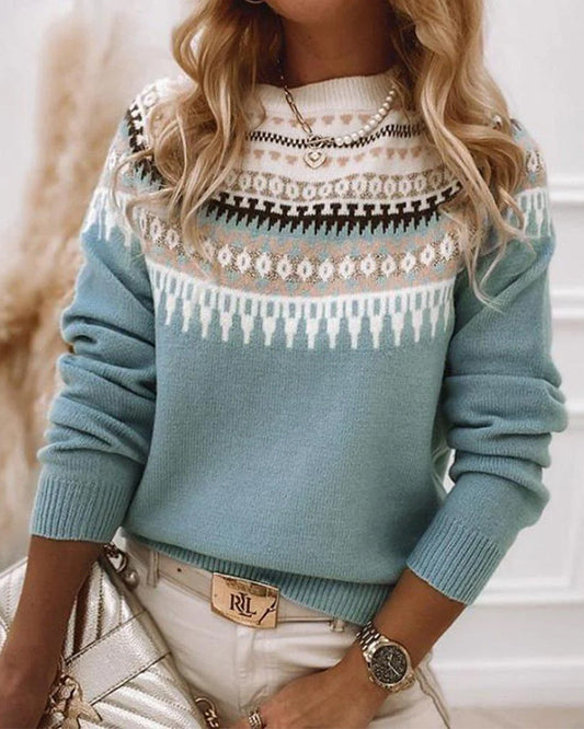 Soft Women's Winter Knit Sweater - Pexav