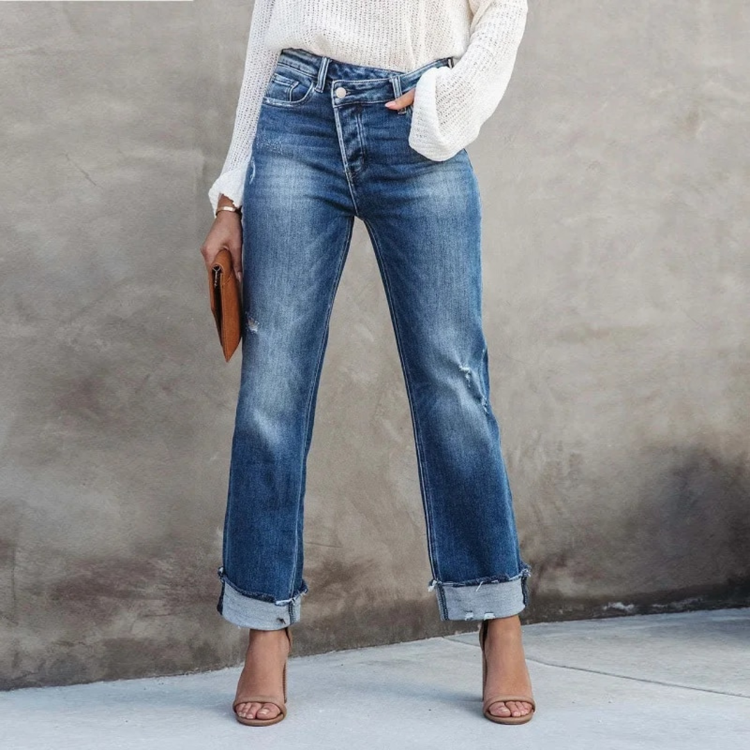 Relaxed Fit Women's Jeans Elise - Pexav