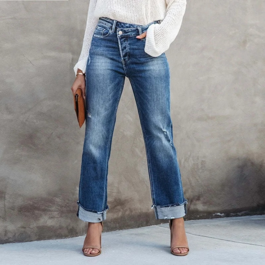 Relaxed Fit Women's Jeans Elise - Pexav