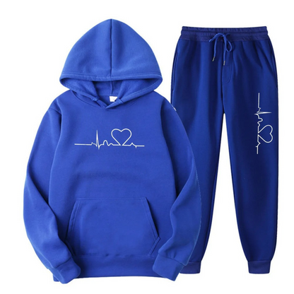 Comfortable Ladies Training Suit - Lyra-Blue-S-Nora Luxe