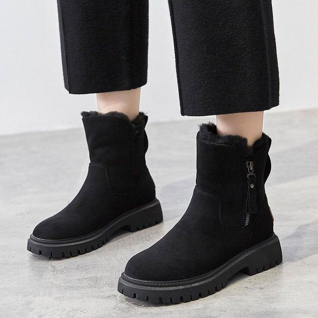 Warm Women's Snow Boots Aria - Pexav
