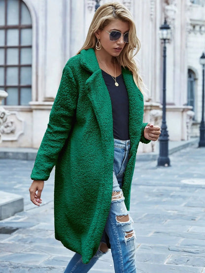 Comfortable Ladies Winter Coat - Mila-Green-S-Nora Luxe