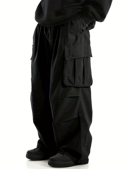 Practical Mens Cargo Pants with Extra Pockets - Pexav