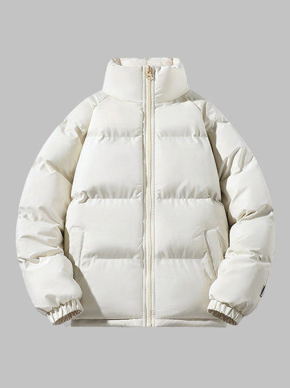 Comfortable Men's Puffer Jacket - Arlo-Brown-S-Nora Luxe