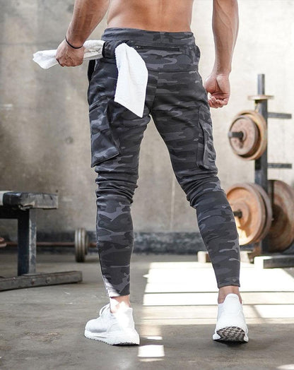 Comfortable Men's Sports Trousers - Max-Gray-S-Nora Luxe