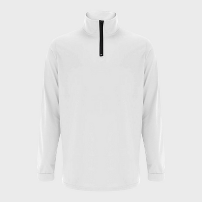 Comfortable Men's Sweater with Zip and Low Collar - Sven-Black-S-Nora Luxe