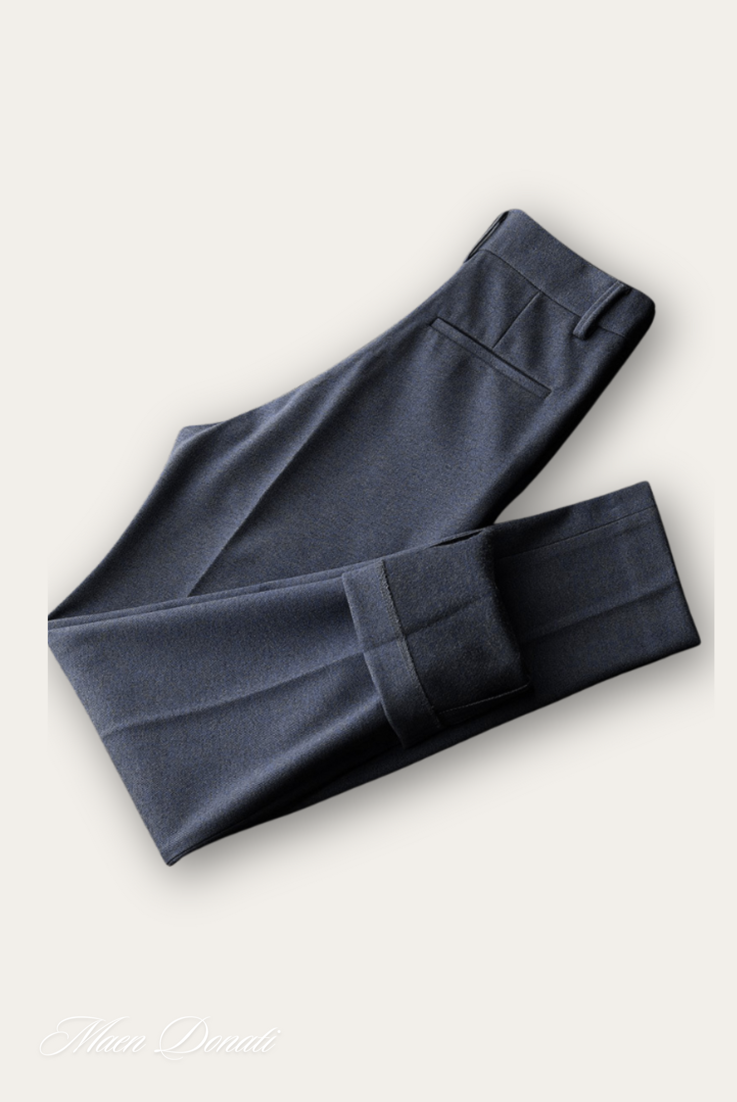 Comfortable Men's Trousers - Oliver-Blue-29-Nora Luxe