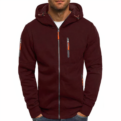 Comfortable Men's Vest - Finn-Bordeaux Red-XS-Nora Luxe