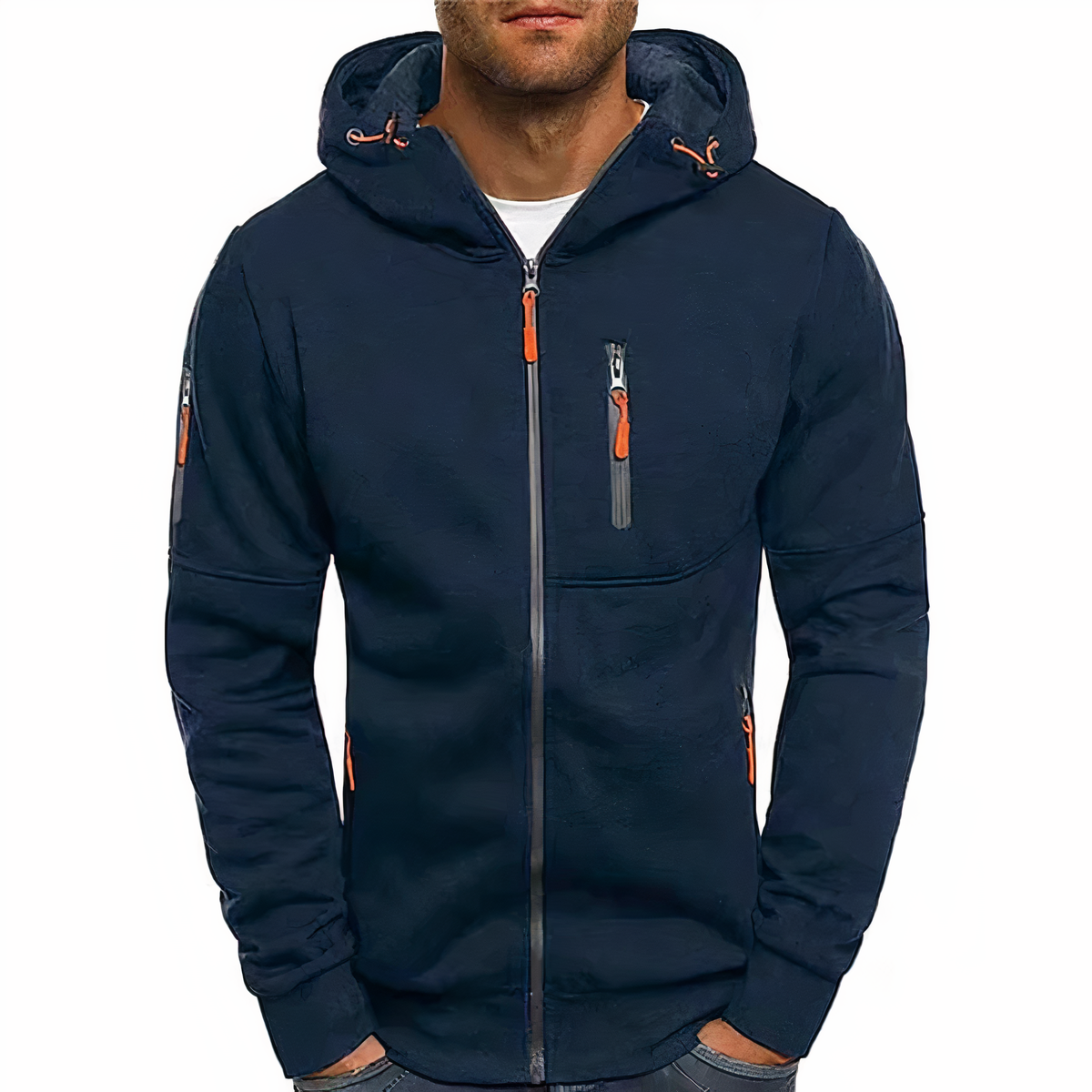 Comfortable Men's Vest - Finn-Dark Blue-XS-Nora Luxe